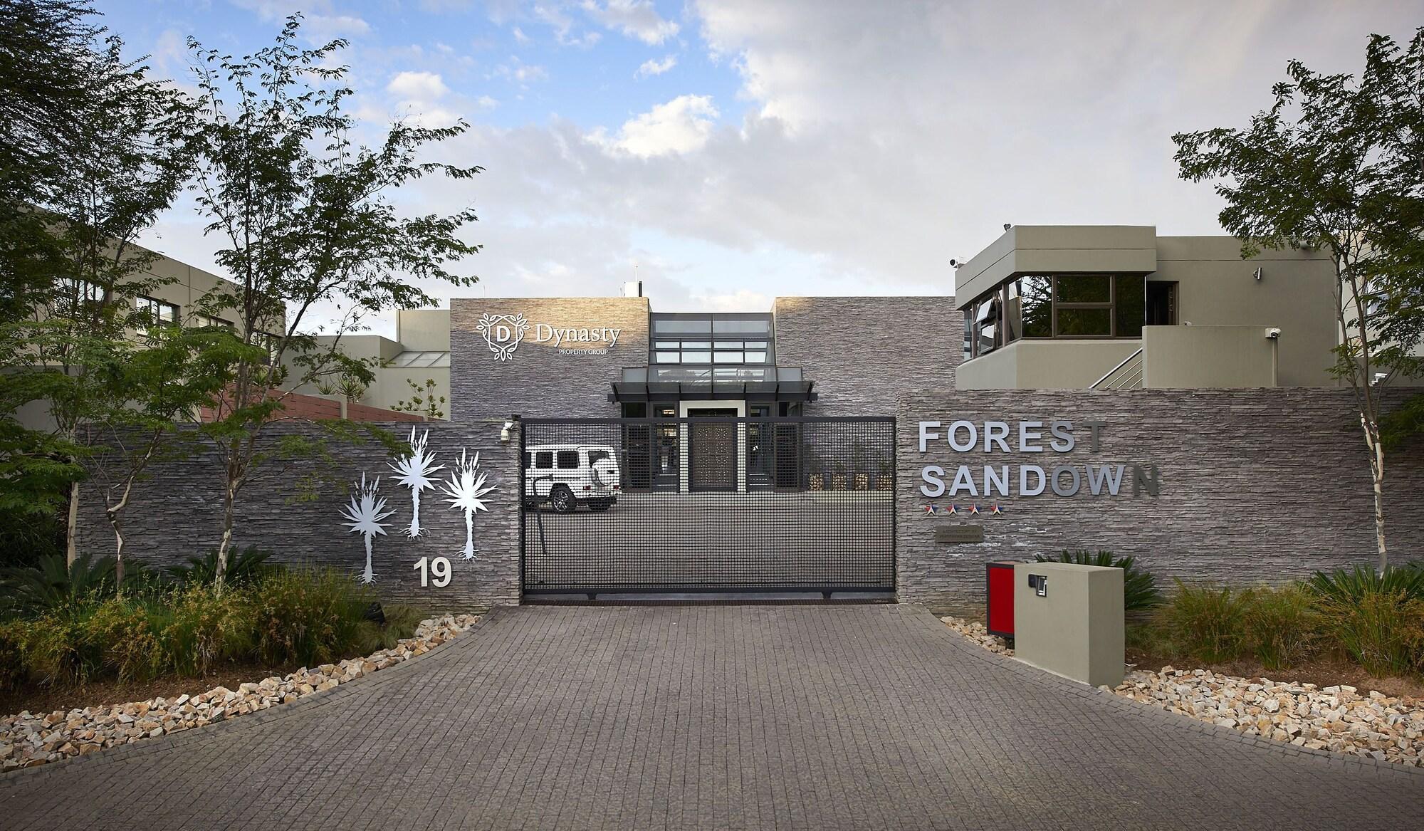 Dynasty Forest Sandown Self Catering Hotel Johannesburg Exterior foto